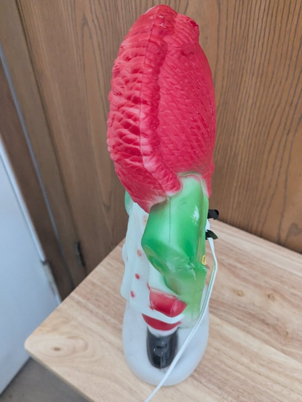 VTG Holiday Blow Mold Raggedy Ann Christmas Light Up Working 1973 Yard Decor - Picture 11 of 12